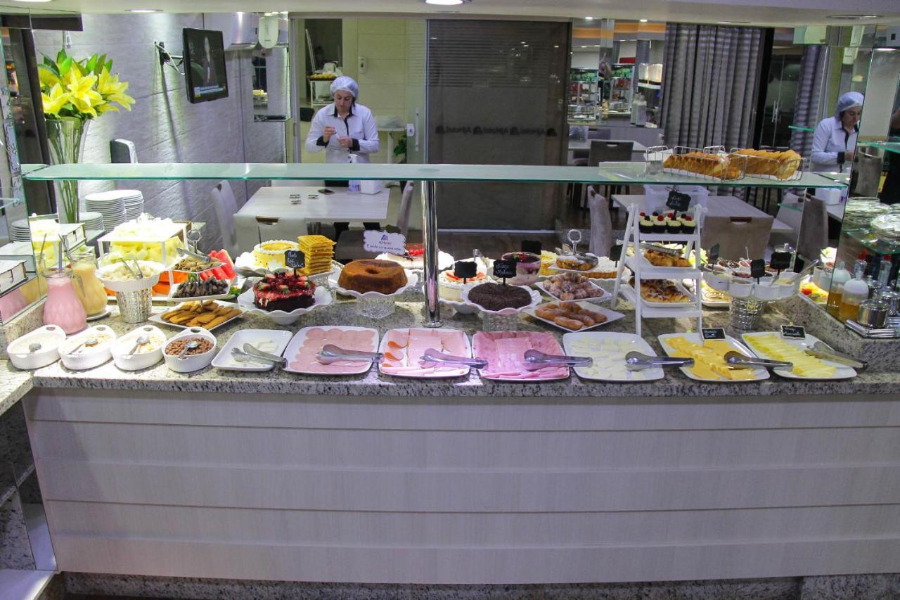 Aj Hotel Chapeco - Facil Acesso Patio Shopping E Rotula Da Bandeira Экстерьер фото